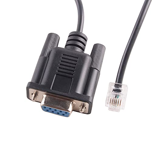 Usangreen Cavo Seriale Usb Db9 Rs232 A Rj11 Rj12 Per Motore Passo-Passo Dm432C Dm442 Dm556 Leadshine Servo 6Ft (Db9 A Rj12 (Senza Chip))