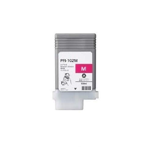 Cartuccia Pfi-102M Magenta Compatibile Per Canon Ipf500 Ipf600 Ipf700 Lp17 Lp24 Pfi-102M 130Ml