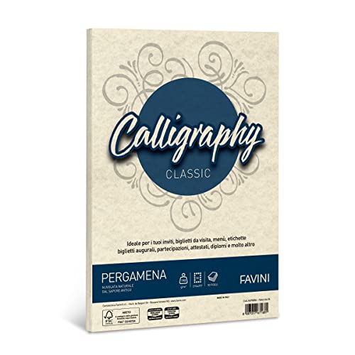 Favini A69Q084 Calligraphy Pergamena Liscio