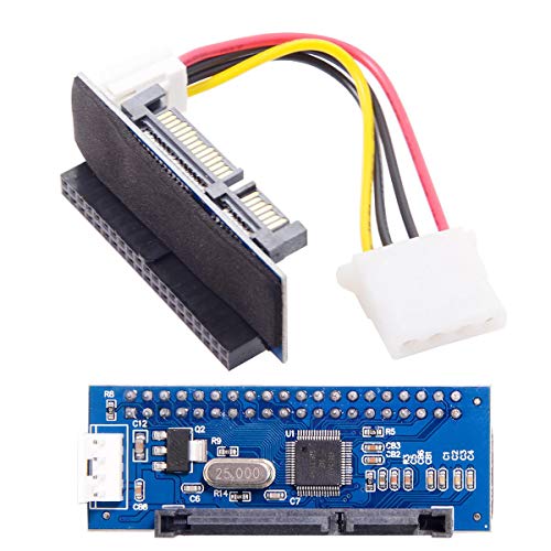 Cy - Adattatore Convertitore Pcba Per Dischi Fissi Da Ide/Pata 40 Pin A Sata Femmina, Per Computer Desktop E Dischi Rigidi Da 3,5”
