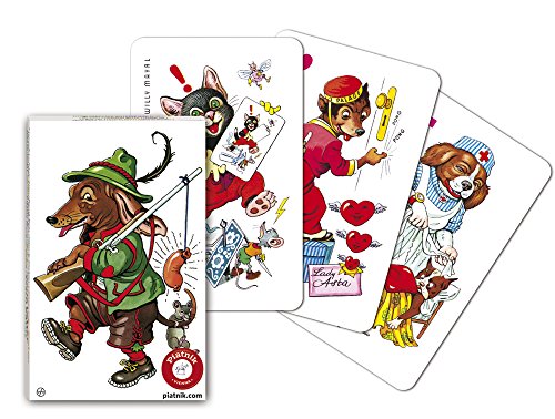 Piatnik 4271 Schwarzer Peter – Cani Immagini