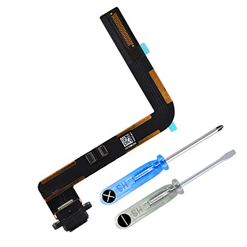 Mmobiel Connettore Dock Compatibile Con Ipad Air 1 (2013) / Ipad 5 (2017) - Presa Di Ricarica Cavo Flessibile - Audio Jack/Microfono/Antenna Di Ricamb