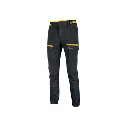 Upower Nero Carbonio Set Di Pantaloni, Xxl Uomo