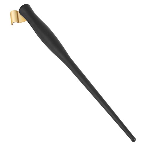 Portapennino Calligraphy Oblique Dip Pen Pennino Con Flangia In Ottone Multi-Fit Senza Custodia In Velluto E Senza Pennino, 6,5 "* 0,4 '', Plastica, N