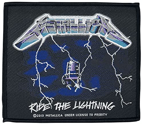 Metallica Ride The Lightning Unisex Toppa Standard 100% Poliestere