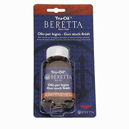 Beretta Olio Tru-Oil Made In U.S.A. Per Legno, Calci E Astine. Olio Professionale Per Ritoccare Il Calcio Del Fucile. Ottimo Trattamento Per Finiture 