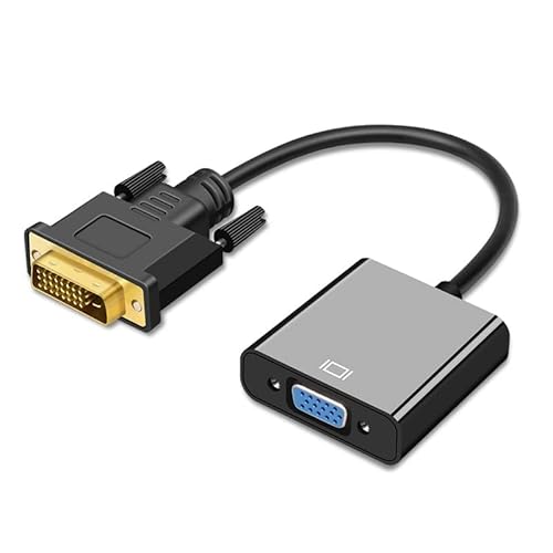 Xingdianfu Adattatore Dvi A Vga Cavo Convertitore Dvi-D A Vga 24+1 Supporto 60Hz E 3D Per Sistemi Dvi Per Connettersi A Vga Display