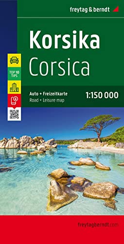 Corsica 1:150.000: Toeristische Wegenkaart 1:150 000: Ak 0407