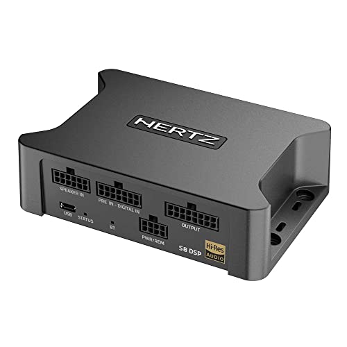 Hertz S8 Dsp - Processore Audio Digitale 8 Canali Per Auto/Barca/Moto Con App Mobile