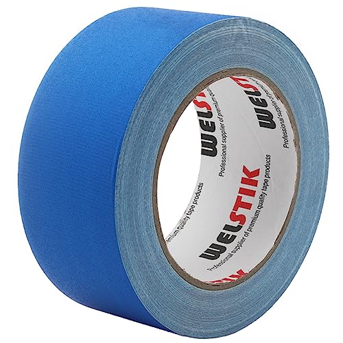 Welstik - Nastro Largo Per Gaff, 50 Mm X 30,2 M, Colore: Blu