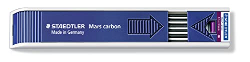 Staedtler 200-2B Astuccio Con 12 Mine Mars In Carbone, 2 Mm