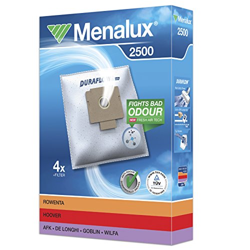 Menalux 900196145 2500 Sacchetti Per Traini Rowenta Ambia-Extrem-Premio-Premio-Rs100-200-300