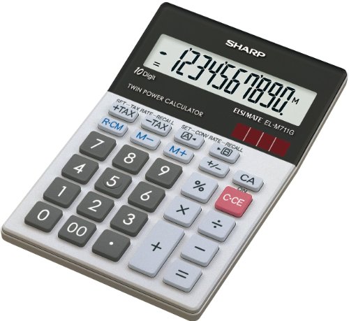 Sharp 10 Digit Stylish - Calcolatrice