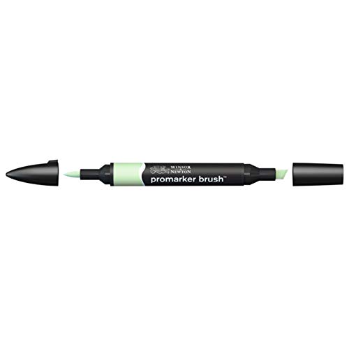 Winsor & Newton 0204215 - Penarello A Doppia Punta, Verde (Meadow Green), Singolo, 1 Pezzo