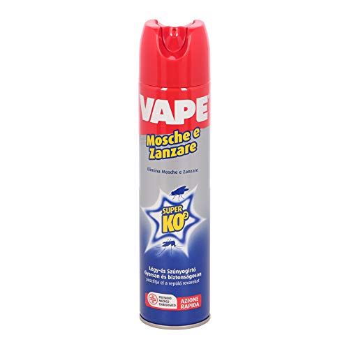 Vape Insetticida Super Ko2 Mosche E Zanzare Spray 400 Ml