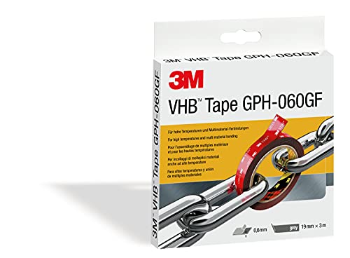 3M Nastri Adesivi Vhb Ad Ottima Resistenza Gph-060Gf - Progettato Per Creare Fissaggi Duraturi E Affidabili Per Incollaggi Multimateriali E Ad Alte Te