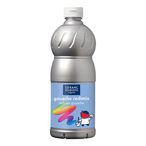Lefranc Bourgeois 188365 - Guazzo, Argento, 1 L, 1 Pezzo