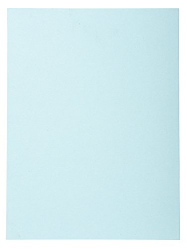 Exacompta 420006E Cartelle Semplici, 24X32 Cm, Blu Chiaro