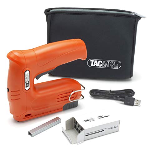 Tacwise 1564 Hobby 53-13El - Pistola Per Unghie Senza Fili, 4 V, Con 2.000 Punti E Una Borsa Per Riporre Oggetti, Utilizza Punti Di Tipo 13 E 53 E Chi