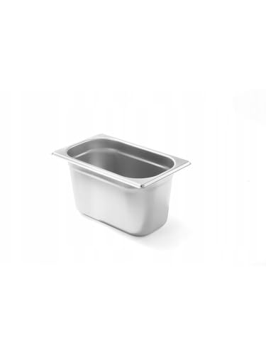 Hendi Contenitore Gastronorm, Gn 1/4, Resistenza Termica -40 °C A 300 °C, Compatibile Con I Forni A Convezione, Frigoriferi, Bagno María, Chafing Dish