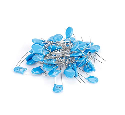 Condensatore Ceramico, 50Pcs 104M 1Kv 0.1Uf A 100 Nf Multistrato Condensatore Ceramico Assortimento Kit