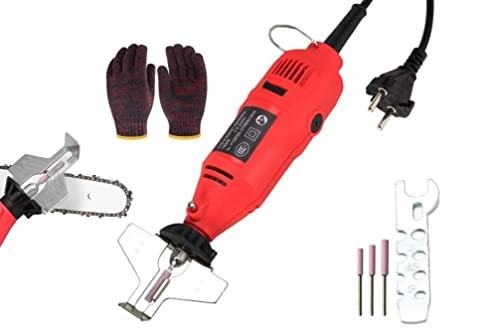 Affilacatene Elettrico Trapano Affilacatena 130W Mini Smerigliatrice Per Affilare Affilatrice Catena Motosega Affilacatene Motosega Affila Affilatore