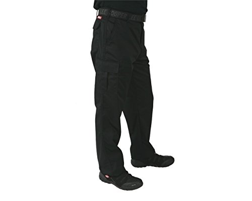 Lee Cooper Workwear Lcpnt205 Pantaloni Cargo Da Lavoro, Uomo, Nero, W34/L31 (Reg)