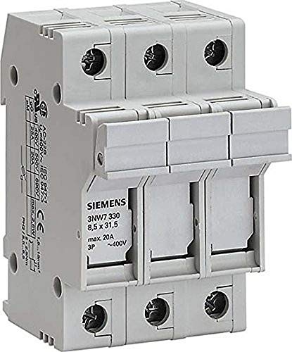 Siemens – Porta-Fusibile Cilindrico 3 Poli 50 A 14 X 51 Senza Segnalazione