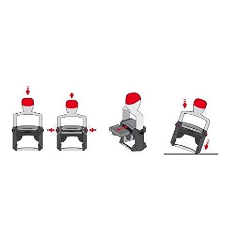 Trodat 6/50/2 - Confezione Da 2 Tamponi Di Ricambio Per Modelli 5430, 5431, 5430/L, 5435