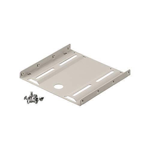Goobay 94343 Telaio Di Installazione Per Hard Disk Da 2, 5" In 3, 5", Beige