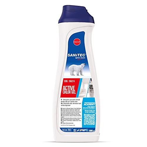Cloro Gel Detergente Gel Cloro-Attivo Sgrassante E Igienizzante - 1000 Ml