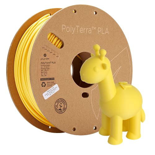 Polymaker 70851 Polyterra Pla Filament Pla 2.85Mm 1000G Giallo (Matt) 1St.