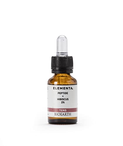 Bioearth Elementa Booster Viso Peptide + Hibiscus 2% Effetto Tensore Bio 15 Ml Made In Italy
