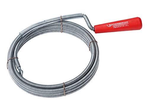Rothenberger Industrial Reinigungsspirale Mit Kralle , Länge 3 M , Ø 6 Mm , 1500000139