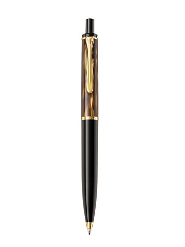 Pelikan K200 Penna A Sfera Classic 200 Brown-Marbled Dettagli Dorati