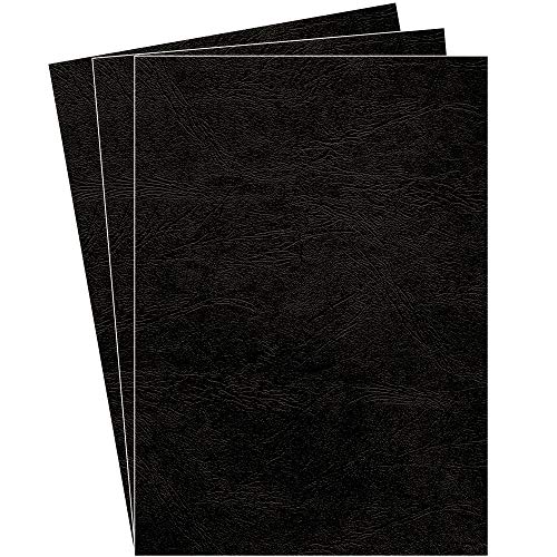 Fellowes 5370405 Delta Copertine Per Rilegatrice, A4, 100 Pezzi, Nero