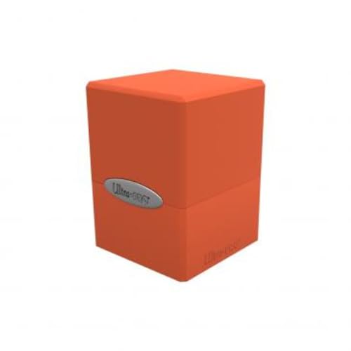 Ultra Pro - Scatola Di Coperta A Cubi In Raso - Arancione Zucca