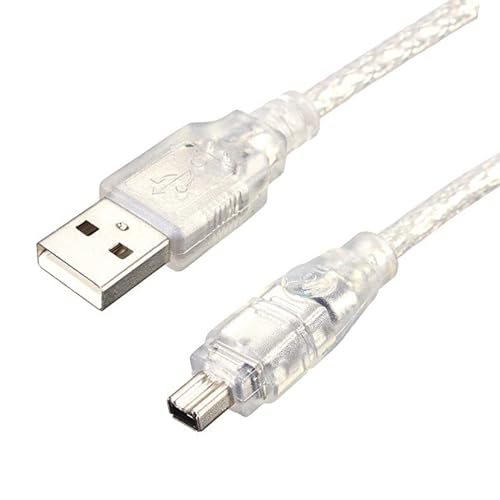 Cavo Da Usb A Firewire Ieee 1394, Da Usb Maschio A 4 Pin A Firewire Ieee 1394 Ilink, Cavo Adattatore Solo Per Dcr-Trv75E Dv, Cavo Convertitore Firewir