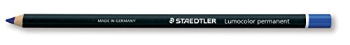 Staedtler Lumocolor Permanent Marker E Matita, Colore: Blu