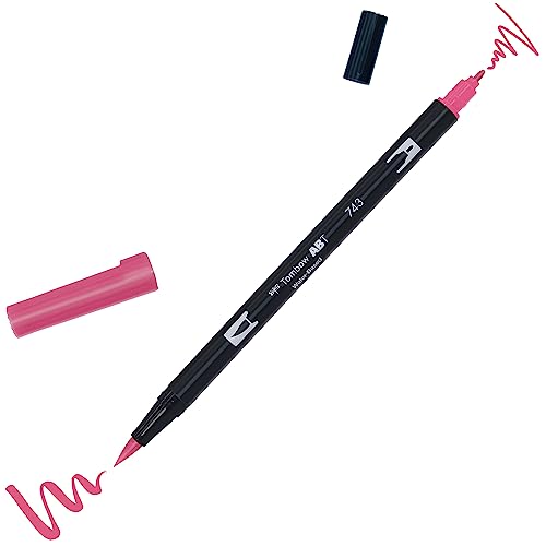 Tombow Abt-743 Pennarello A Doppia Punta, Multicolore