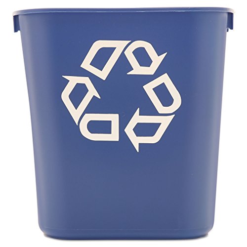 Rubbermaid Commercial Products Rcp295573Be Cestino Dell'Immondizia, 12.9 L, Blu