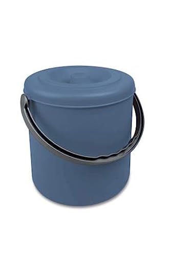 Stefanplast Pattumiera Eureka 10Lt C/Cop Blu