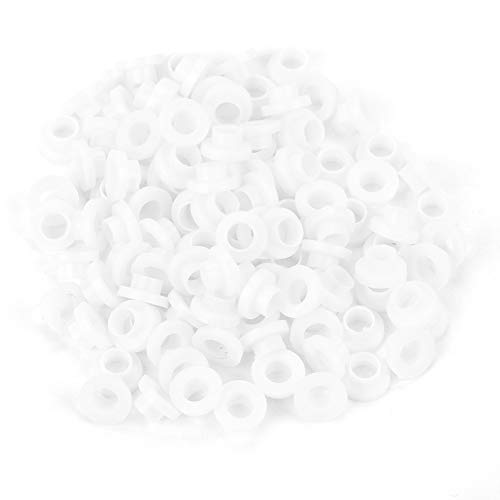 100Pcs Transistor Rondella Durevole Isolamento Leggero In Plastica Boccola Rondelle Rondelle Tubi Di Alimentazione Transistor Accessori(Tw-6（100Pcs）)