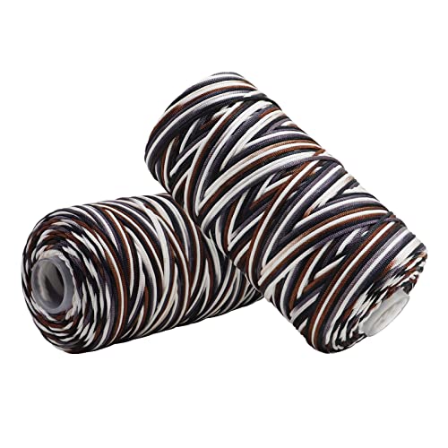 Uiopa Filo Macrame 1,5Mm X 400M, Corda Macrame In Nylon Cordino Per Borse Uncinetto, Macramè Filo Colorato Per Ferri E Uncinetto, Fai Da Te, Decorazio
