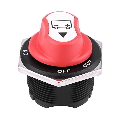 Interruttore Di Isolamento Batteria Per Auto, Max 32V Dc 200A Cont 300A Int On/Off Interruttore Di Interruzione Master Per Auto Camion Fuoristrada Mar