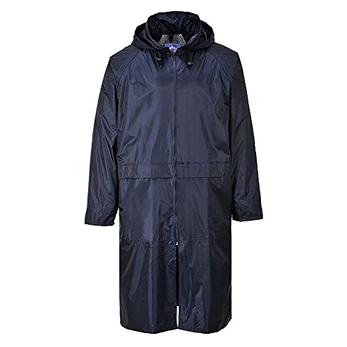 Classic Rain Coat Color: Navy Talla: Xl