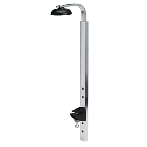 Olympia 9971 - Supporto A Staffa Per Bottiglia Da 1 Litro Singola Per Vineria, Pub, Ristorante, Colore: Argento