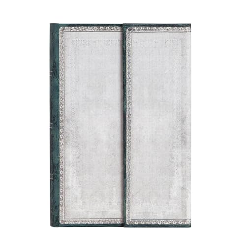 Paperblanks Diari A Copertina Rigida Silice Bianca | Righe | Mini (100 × 140 Mm)