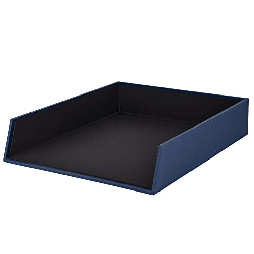 Rössler Papier 1335452900 - S.O.H.O. Cestino Per Din A4, Impilabile, Blu, 1 Pezzo