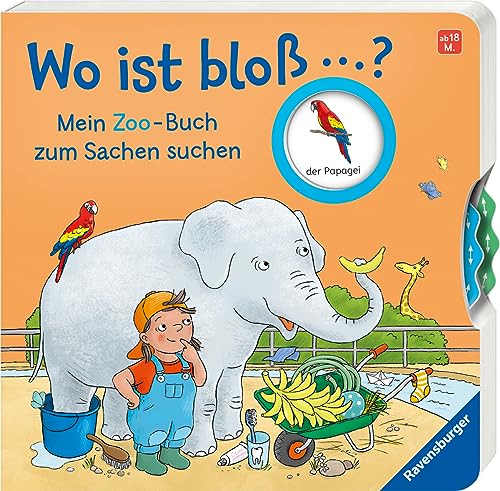 Wo Ist Bloß...? Mein Zoo-Buch Zum Sachen Suchen